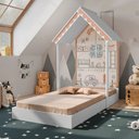Ver imagem 1 de Mini Cama Casinha Montessoriana Home Branca 