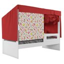 Ver imagem 2 de Cama Infantil Circus Tenda Diversão com Barraca Branco/Vermelho