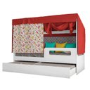 Ver imagem 2 de Cama Infantil Circus Tenda com Cama Auxiliar Branco