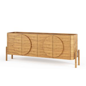 Buffet 4 Portas Wheel - Cl243