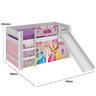 Cama Princesas com Escorregador e LED Original  - 3
