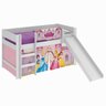 Cama Princesas com Escorregador e LED Original  - 2