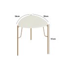 Ver imagem 3 de Mesa Lateral Baixa L54 X A51cm Mdf