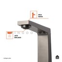 Ver imagem 4 de Torneira Para Banheiro Misturador Duplo Comando Aço Inox 304 Japurá Pingoo.casa - Cinza