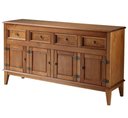 Ver imagem 1 de Buffet Antoine 4 Portas e 4 Gavetas Cor Amendoa 149 Cm - 62682