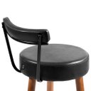 Ver imagem 6 de Kit 3 Banquetas Cozinha e Espaço Gourmet Clarice 80 Cm - Preto