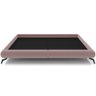 Cama Casal Base Box Pés de Ferro Estilo Industrial 156cm Otto P05 Veludo Rosê - Lyam Decor - 3