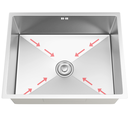 Ver imagem 7 de Kit Cuba Gourmet Malibú Aço Inox 304 e Torneira Gourmet Bélgica Monocomando Goldenx