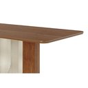 Ver imagem 5 de Mesa de Sala Jantar Louise C/ Tampo Madeirado 180x90cm Cinamomo - Cimol