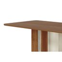 Ver imagem 4 de Mesa de Sala Jantar Louise C/ Tampo Madeirado 180x90cm Cinamomo - Cimol