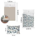 Ver imagem 5 de Jogo de Cama 100% Algodão King Size 150 Fios Fiori