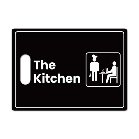 Tábua de Carne de Vidro 35x25cm The Office Kitchen Beek