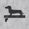 Porta Chave Decorativo Em Mdf Dachshund - 1