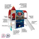 Ver imagem 6 de Cama com Escorregador Joy com Dossel Barraca Space e 1 Torre
