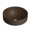 Ver imagem 1 de Cuba de Sobrepor para Banheiro Redonda L1050 Marrom Fosco com Textura Diamante - Deca