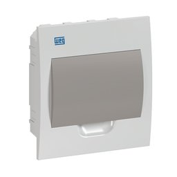 Quadro Distribuição Centrinho Embutir Weg 4 6 8 12 18 24 36 Disjuntores Din Porta Fume Qdw02 18 Disj - 2