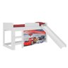 Cama com Escada Joy Cortina Carros Disney e Luz de LED Pura Magia - 2