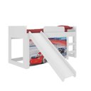 Ver imagem 5 de Cama com Escada Joy Cortina Carros Disney e Luz de LED Pura Magia