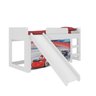 Cama com Escada Joy Cortina Carros Disney e Luz de LED Pura Magia - 5