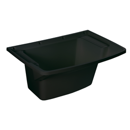 Tanque Capacidade 24 Litros Linha Bellart com Válvula Integrada Cor Preto Durín - 1