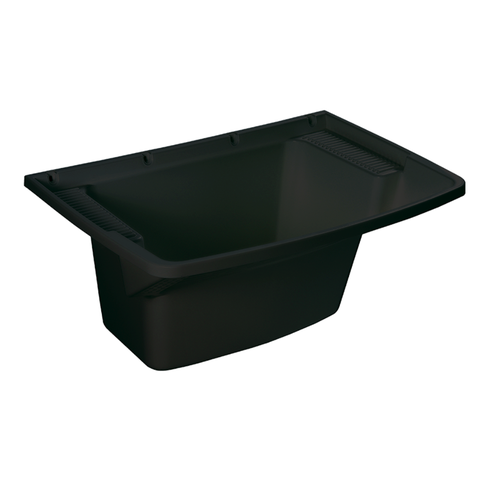 Tanque Capacidade 24 Litros Linha Bellart com Válvula Integrada Cor Preto Durín