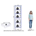 Ver imagem 4 de Paneleiro para Microondas 2 Portas 1 Gaveta 2 Prateleiras Favorita