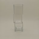 Ver imagem 2 de Vaso Decorativo Enfeite Casa Vidro 30x10x10cm