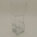 Ver imagem 3 de Vaso Decorativo Enfeite Casa Vidro 30x10x10cm
