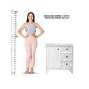 Ver imagem 5 de Gabinete Armário Banheiro Ditália C/pia+espelho Bn-05 Cor:branco Branco