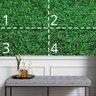 5 Placas para Decoração com Painel Buxinho Artificial Indicado para Jardim de Inverno e Muro Inglês - 7