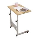 Ver imagem 6 de Mesa Notebook Rodinhas Altura Ajustável Multifuncional Jantar Cama Sala Home Office Computador