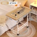 Ver imagem 7 de Mesa Notebook Rodinhas Altura Ajustável Multifuncional Jantar Cama Sala Home Office Computador