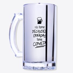 Caneca de Chopp Eletrostática Tome Cerveja - ZonaCriativa - 1