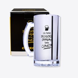 Caneca de Chopp Eletrostática Tome Cerveja - ZonaCriativa - 4