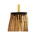Ver imagem 3 de Luminária Artesanal de Casca de Bambu 40cm Nc Caieiras