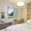 Ver imagem 3 de Janela de Alumínio Veneziana 100x100cm 3 Folhas Grade Hale Esquadrias