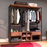 Guarda-Roupa Casal Closet Modulado Barcelona - Ds Móveis - Nature - 3