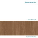 Ver imagem 2 de Armário Aéreo 120cm 3 Portas Luciane Móveis Branco/carvalho Jari