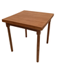 Conjunto de Mesa Jantar Melissa com 4 Cadeiras - Dg Móveis:imbuia/imbuia - 2