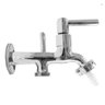 Torneira Tanque Máquina Lavar 2 Saídas Metal Cromado C-72 - 4