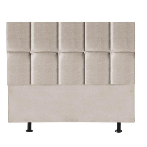 Cabeceira para Cama Box Casal 1,40 Cm Poliana - Oferta House Cor:bege