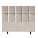 Ver imagem 1 de Cabeceira para Cama Box Casal 1,40 Cm Poliana - Oferta House Cor:bege