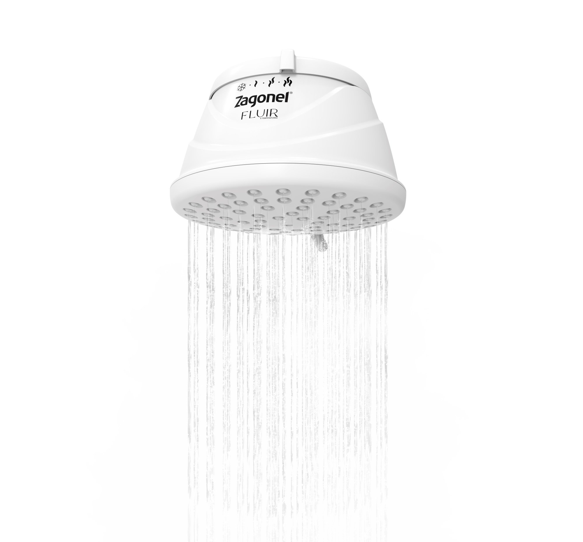 Ducha Chuveiro Fluir 4 Temperaturas 6800w Zagonel - 2