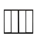 Ver imagem 1 de Janela de Alumínio de Correr 100x200cm 4 Folhas Hale Esquadrias