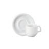 Jogo 12 Xícaras de Chá 200ml com Pires Porcelana Schmidt - 1