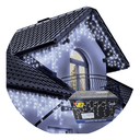 Ver imagem 1 de Kit 3 Cascatas 400 Leds 10 Metros Luz Branca Fixa - 110V