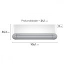 Ver imagem 4 de Ar-condicionado Electrolux Inverter 18.000 Btus Color Adapt Frio Ji18f/je18f