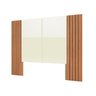 Cabeceira Ripada Casal 165cm 100% MDF   - 1