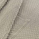 Ver imagem 5 de Kit Cobre Leito Colcha Clean Solteiro Dupla Face - Cáqui