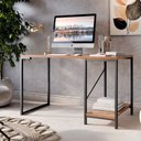 Ver imagem 1 de Mesa Escrivaninha Gamer para Escritório ou Quarto Home Office Estilo Industrial Tokyo Gamer